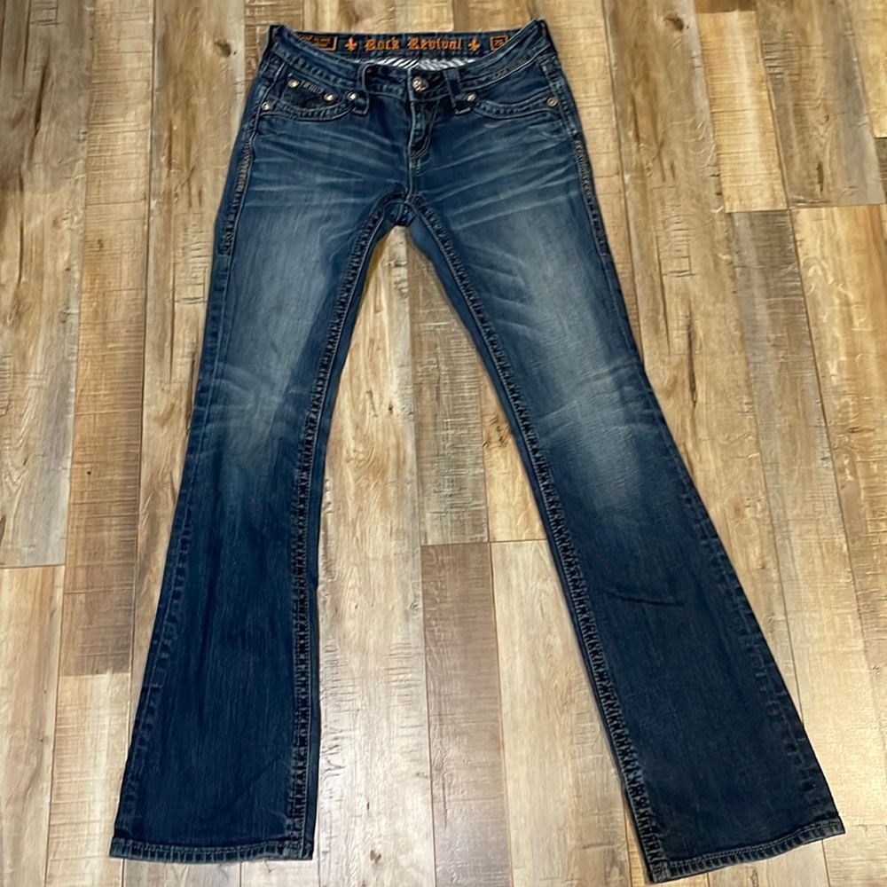 Rock Revival Boot Cut Jeans 26w